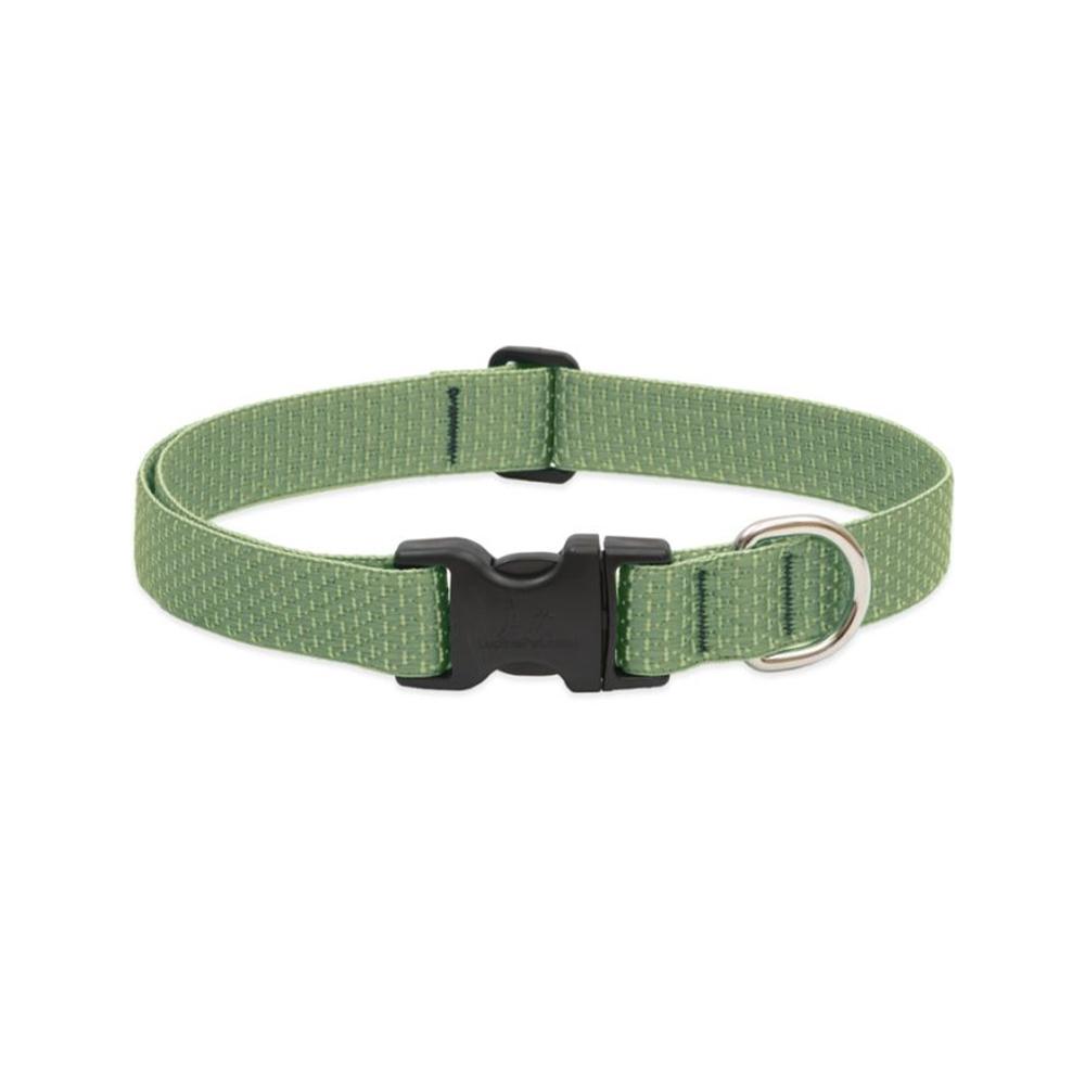 LupinePet - Eco Dog Adjustable Collar Green
