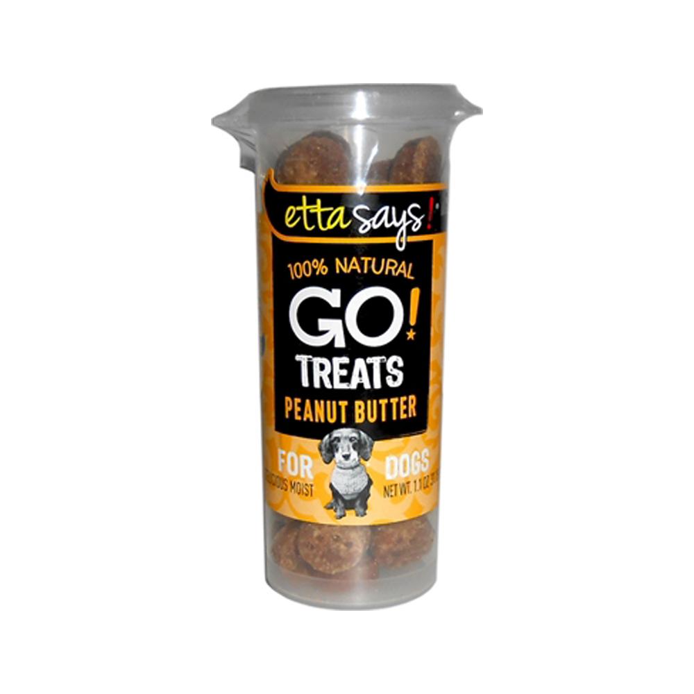 Etta says - Treats To - Go Peanut Butter Dog Treats 1.3 oz