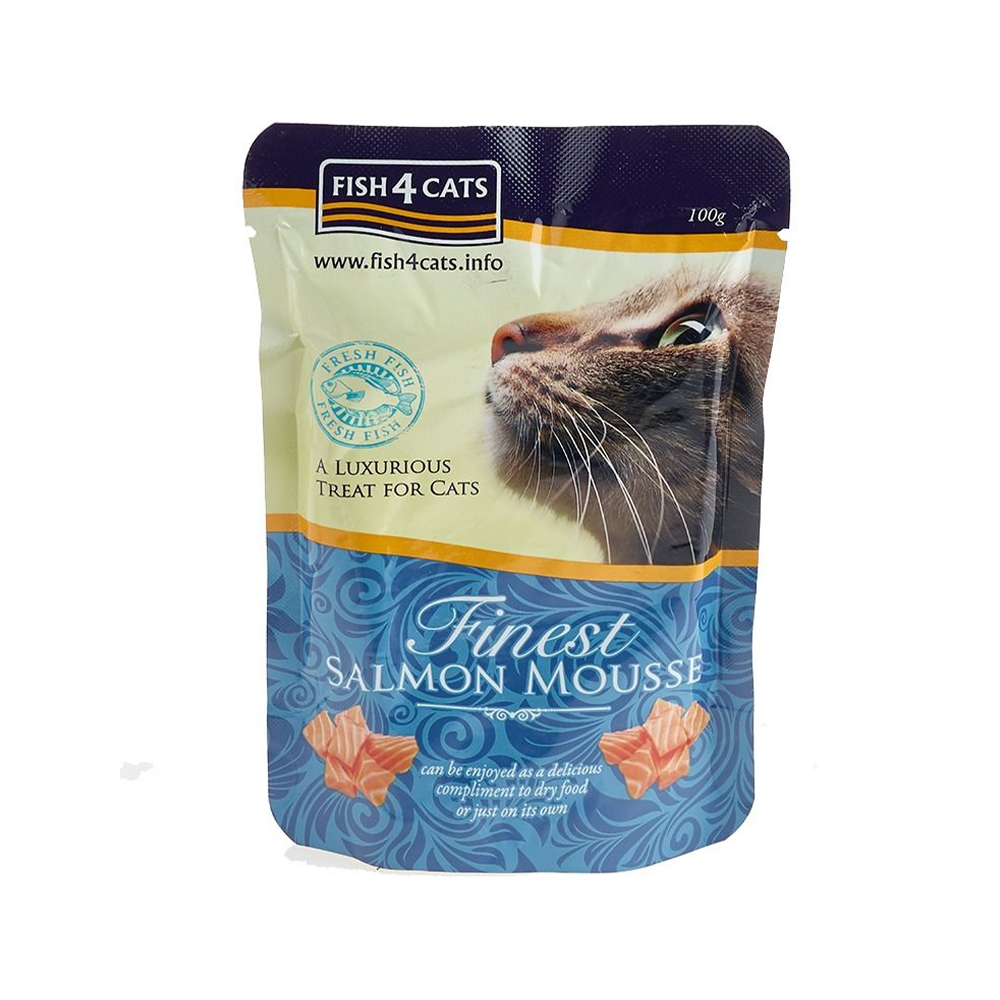 Fish4Cats - Finest Salmon Mousse Cat Pouch 99 g