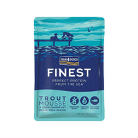 Fish4Dogs - Finest Trout Mousse Dog Pouch 100 g