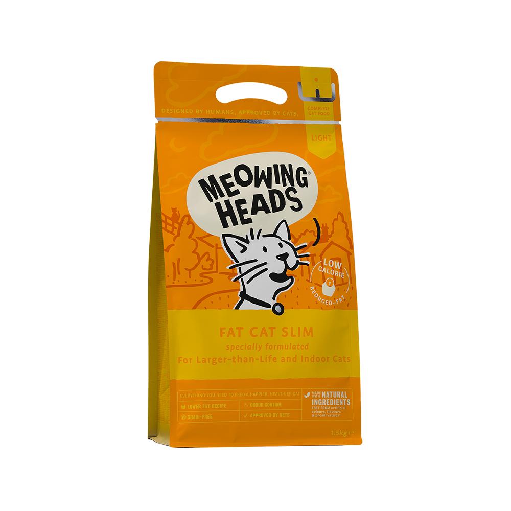 Meowing Heads - Fat Cat Slim Weight Control Dry Cat Food 1.5 kg