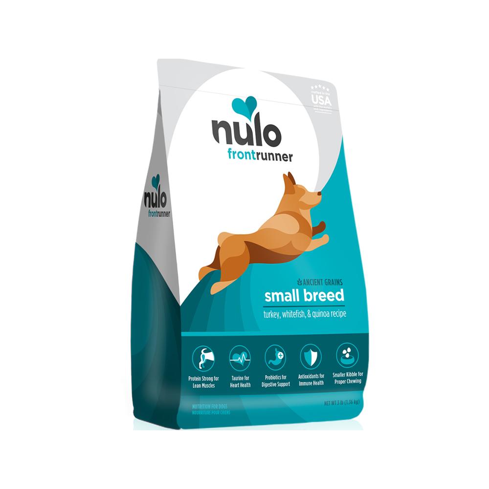Nulo - FrontRunner Small Breed Adult Turkey, Whitefish & Quinoa Dog Dry Food 