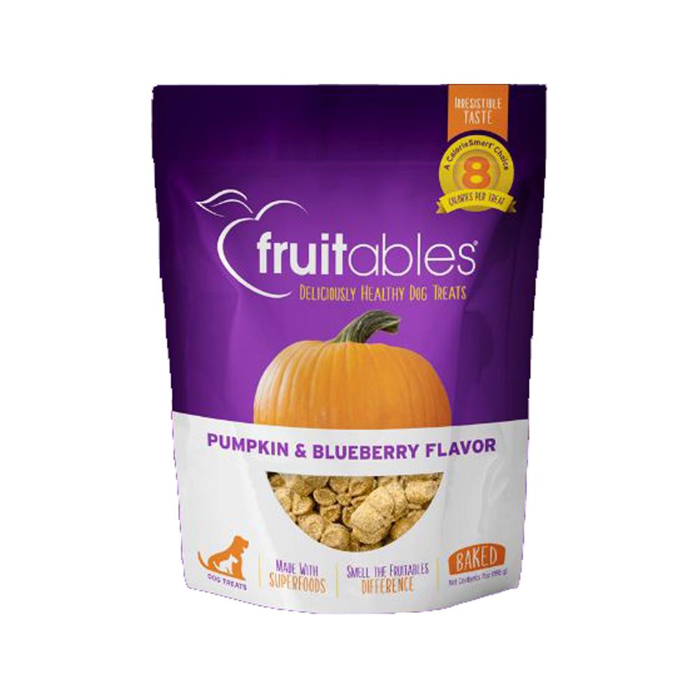 Fruitables Pet Foods - Crunchy Pumpkin & Blueberry Dog Cookies 7 oz