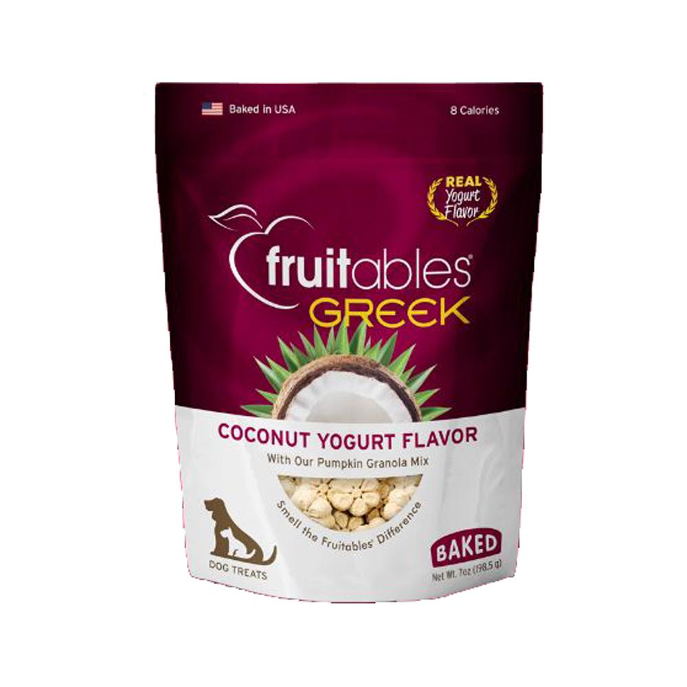 Fruitables Pet Foods - Crunchy Coconut Yogurt Dog Cookies 7 oz