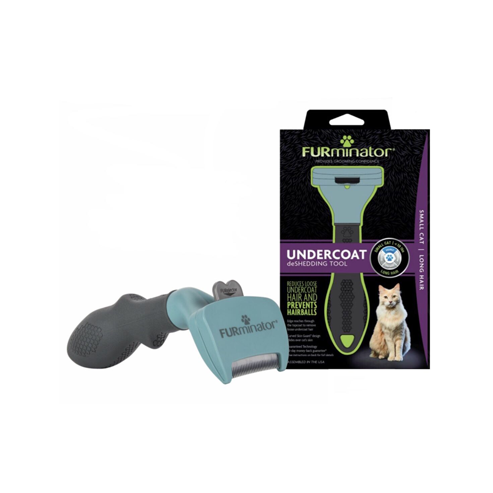 Furminator - Undercoat deShedding Tool for Cats Small / Long Hair