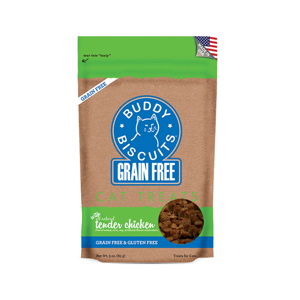 Buddy Biscuits Grain Free Tender Chicken Cat Treats