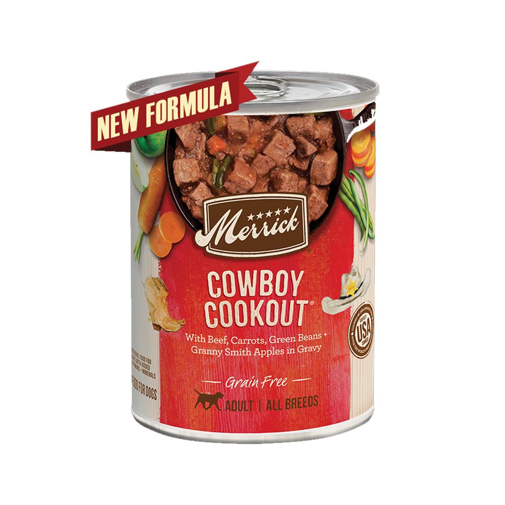 Merrick - Adult Grain Free Cowboy Cookout Dog Can 12.7 oz