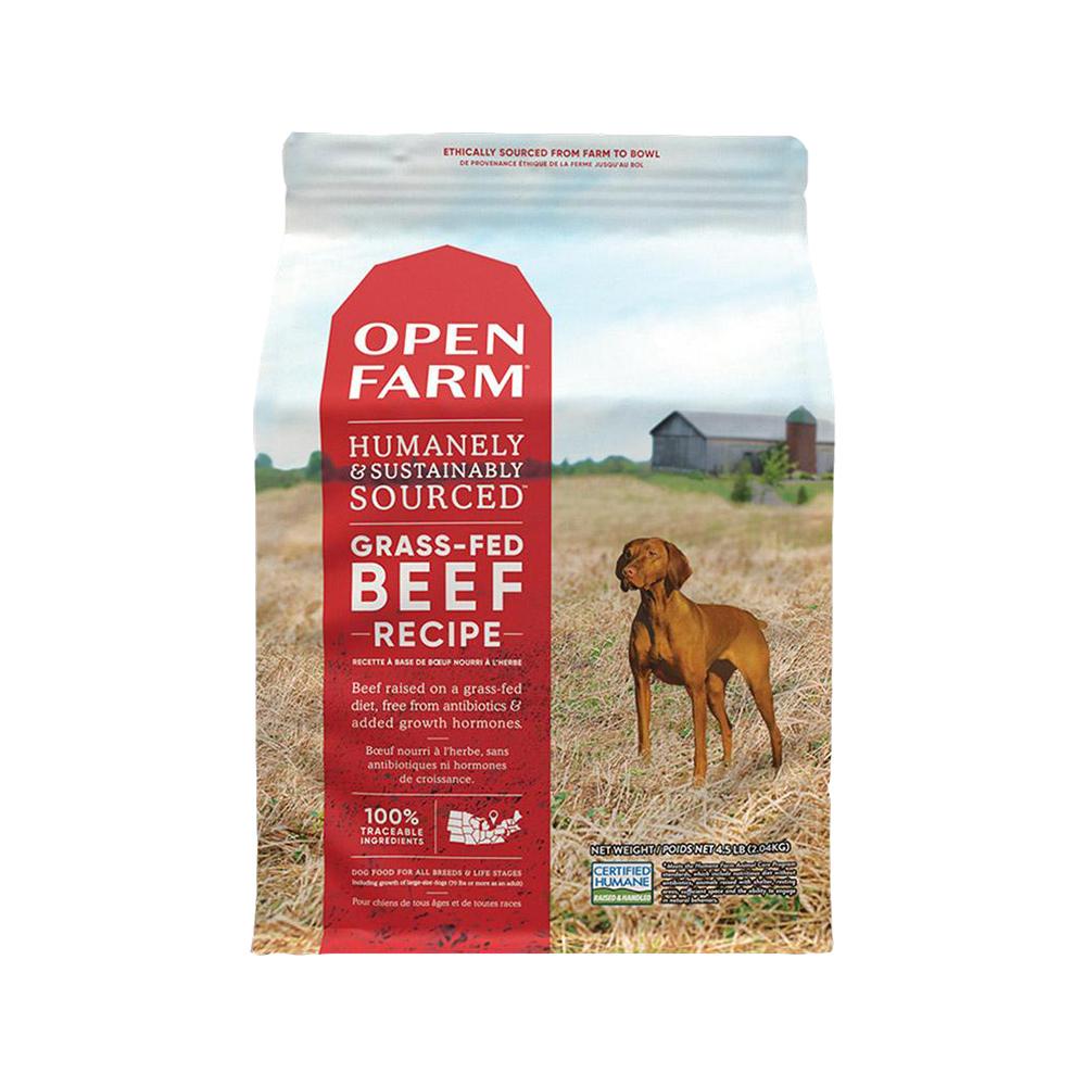 Open Farm - Grass-Fed Beef Dog Dry Food 12 lb