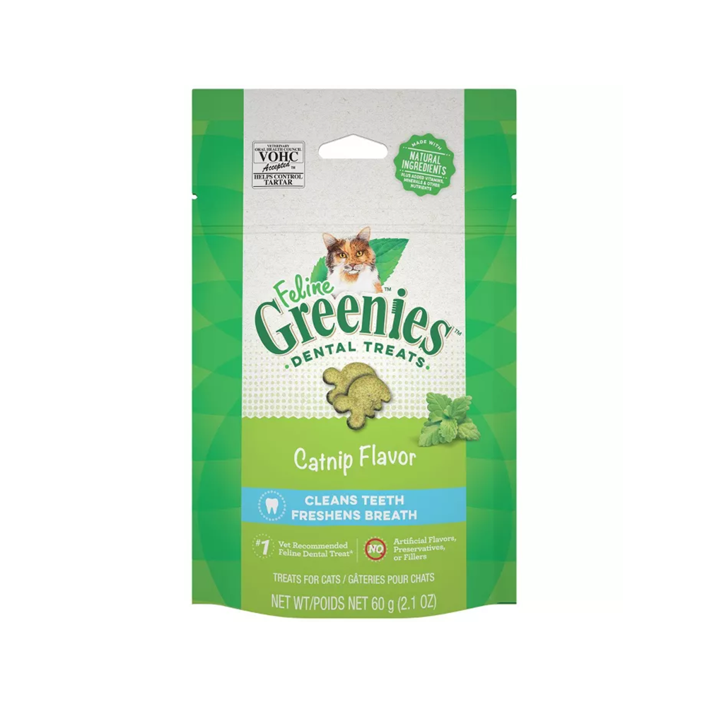 Greenies - Catnip Cat Dental Treats 2.1 oz