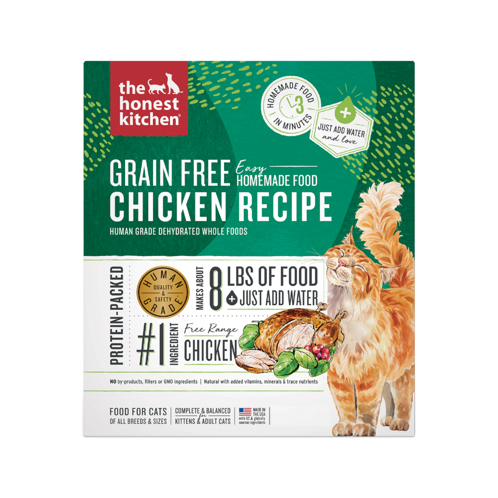 Adult Grain Free Chicken Complete Dehydrated Cat Food