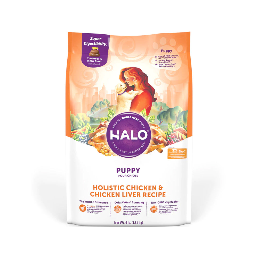 Holistic Chicken & Chicken Liver Puppy Dry Food
