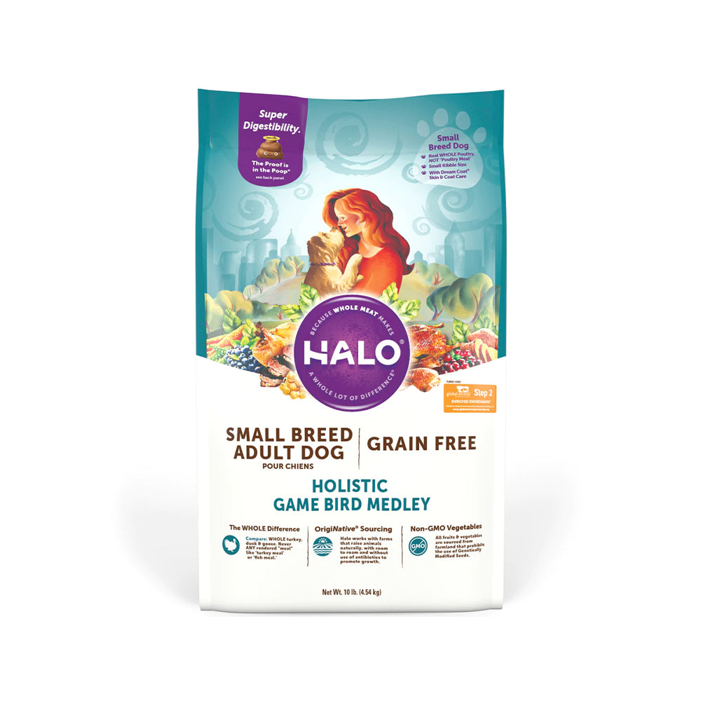 Holistic Grain Free Game Bird Small Breed Adult Dog Dry Food (Fresh till Dec2022)