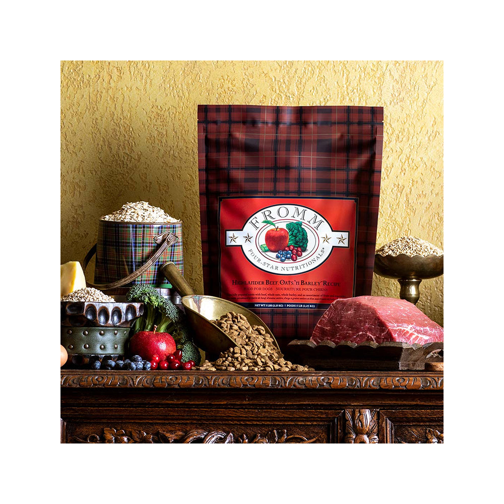 Highlander Beef, Oats 'n Barley Dog Dry Food
