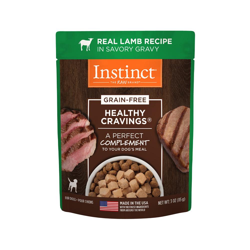 Nature's Variety - Instinct - Healthy Cravings Grain Free Lamb Complement Dog Pouch 3 oz