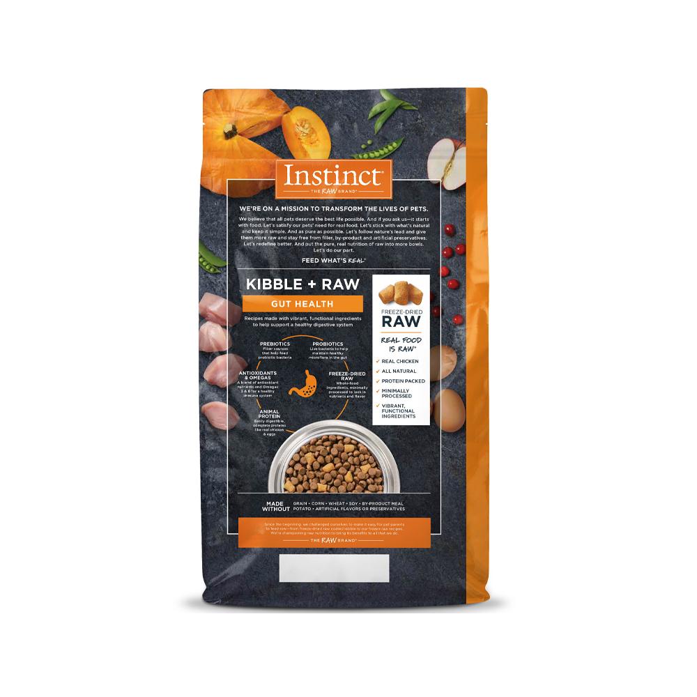 Raw Boost Dog Kibble Gut Health, Chicken