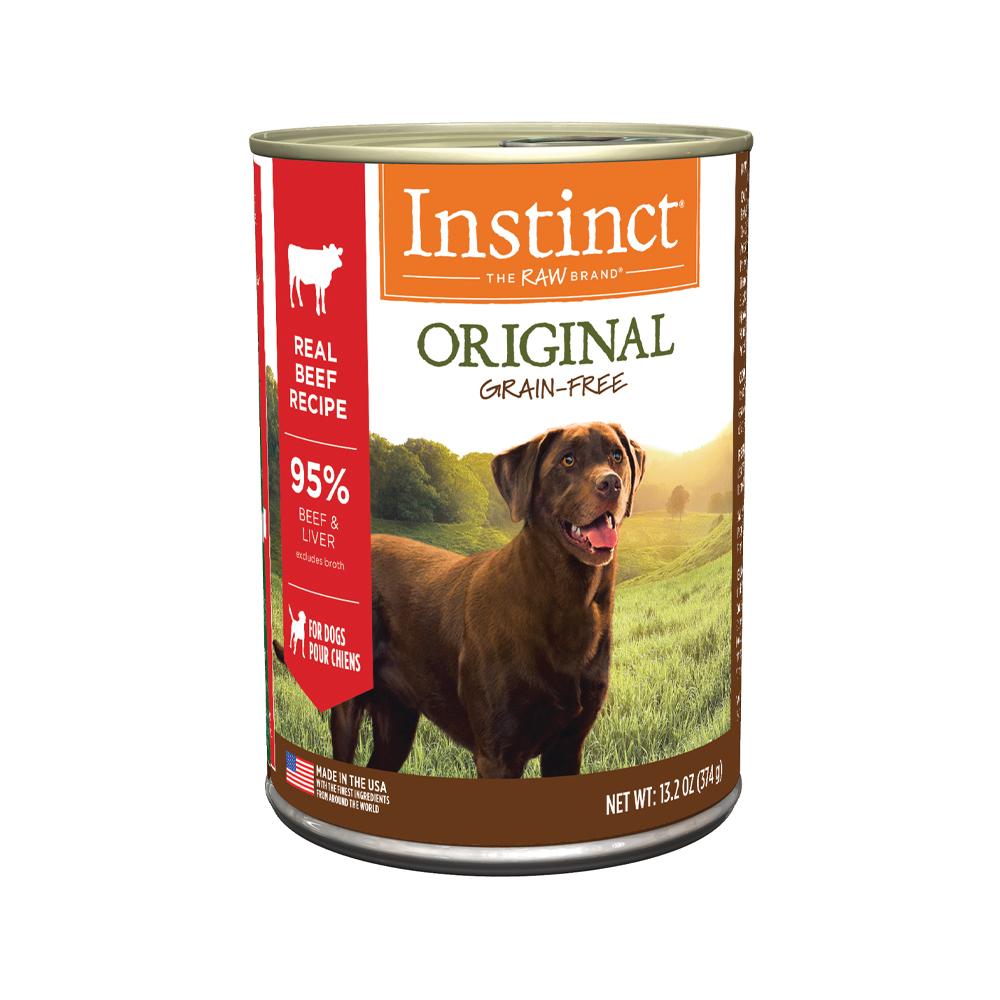 Nature's Variety - Instinct - Original Grain Free Beef Dog Canned 13.2 oz