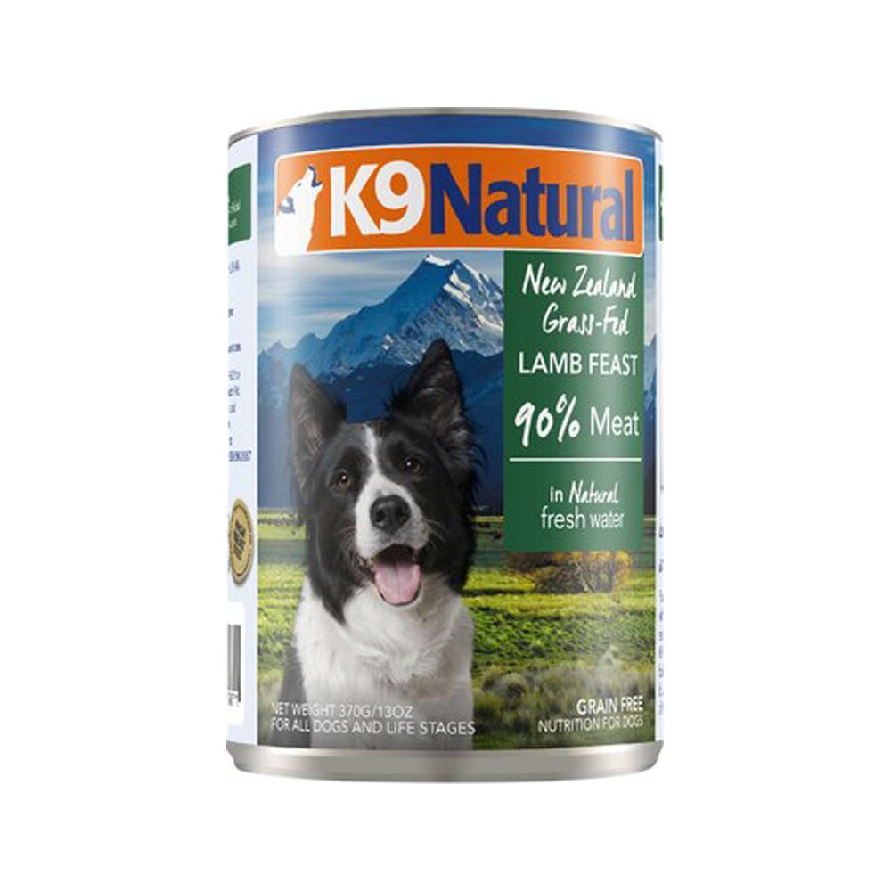 K9 Natural - All Life Stages Grass Fed Lamb Feast Dog Can 370 g