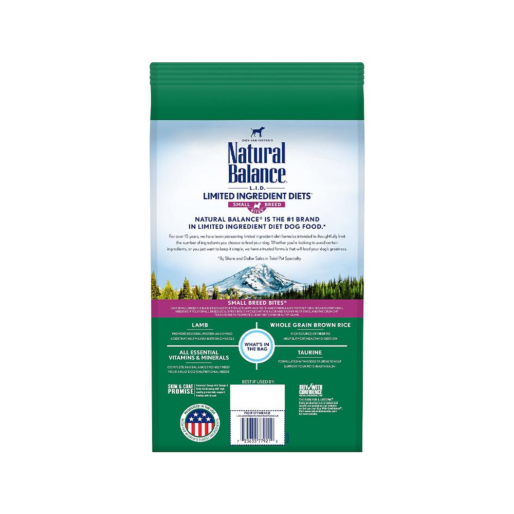 Natural Balance - Limited Ingredient Diets Adult Small Bite Dog Dry Food 