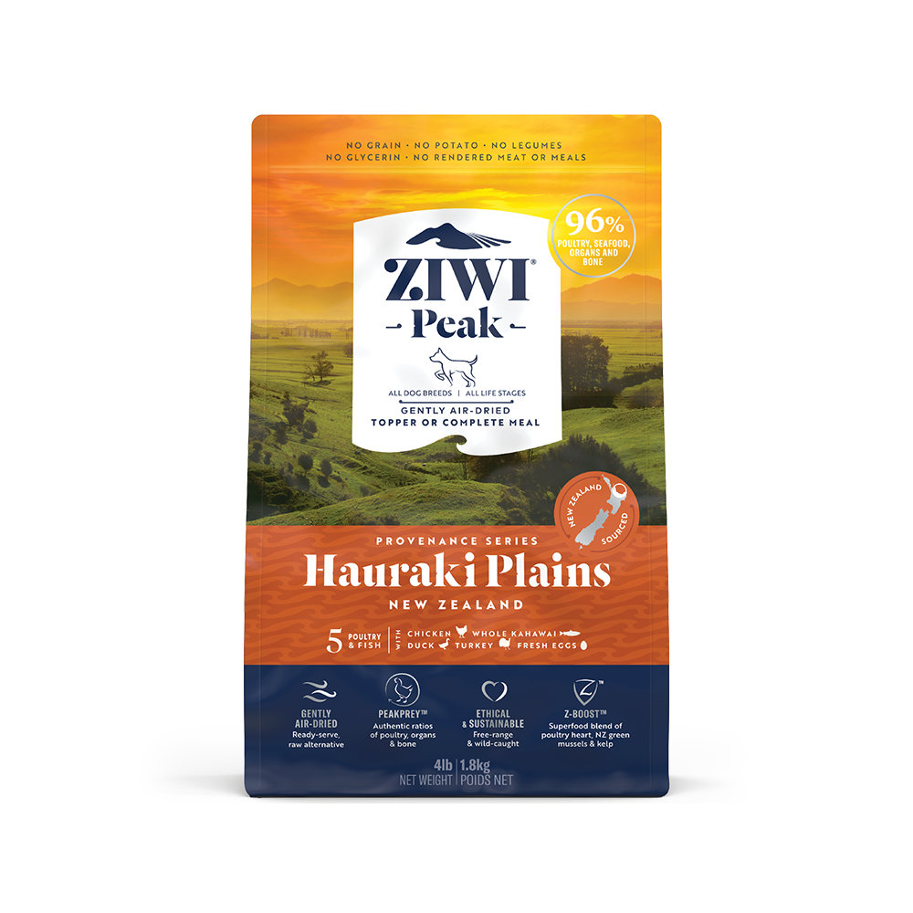 ZiwiPeak - Grain Free Gently Air Dried Hauraki Plains Recipe Dog Food 
