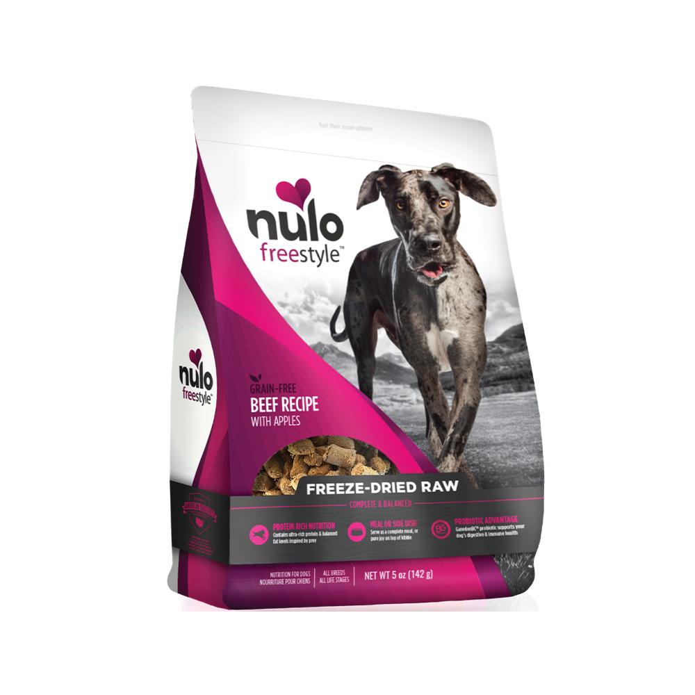 Nulo - FreeStyle Freeze-Dried Raw Beef with Apples Dog Food 