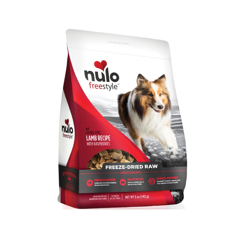 Nulo - FreeStyle Freeze-Dried Raw Lamb with Raspberries Dog Food 
