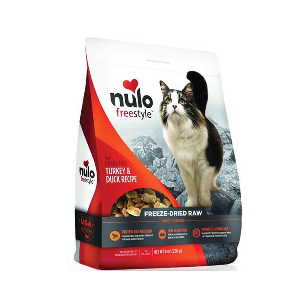 Nulo - FreeStyle All Life Stages Freeze-Dried Raw Turkey & Duck Cat Food 