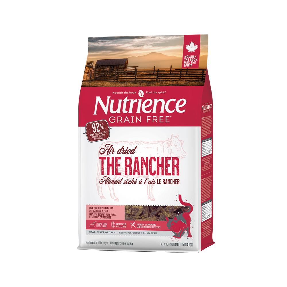 Nutrience - All Life Stages Grain Free Air Dried Cat Food - Beef, Salmon & Pork 400 g