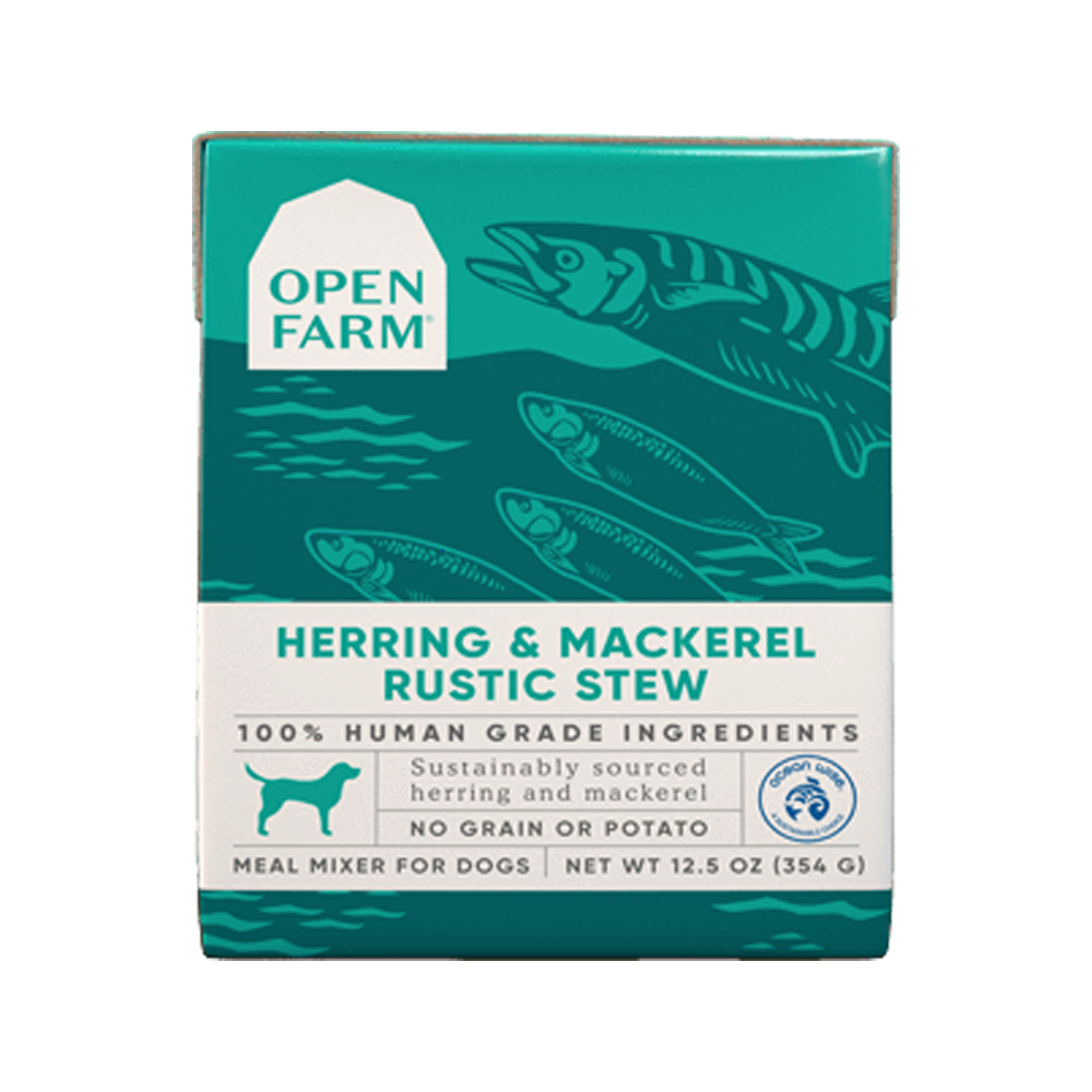 Open Farm - Herring & Mackerel Rustic Stew Dog Pouch 12.5 oz