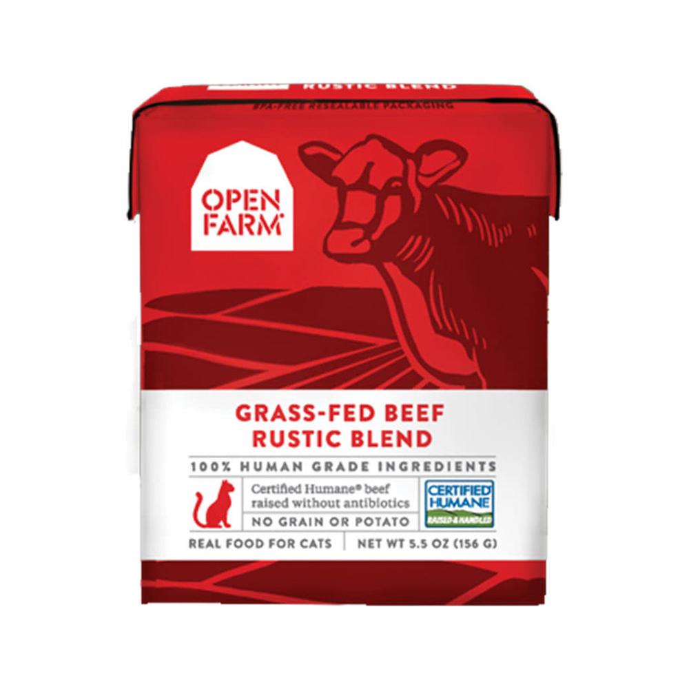 Open Farm - Grass-Fed Beef Rustic Blend Cat Pouch 5.5 oz