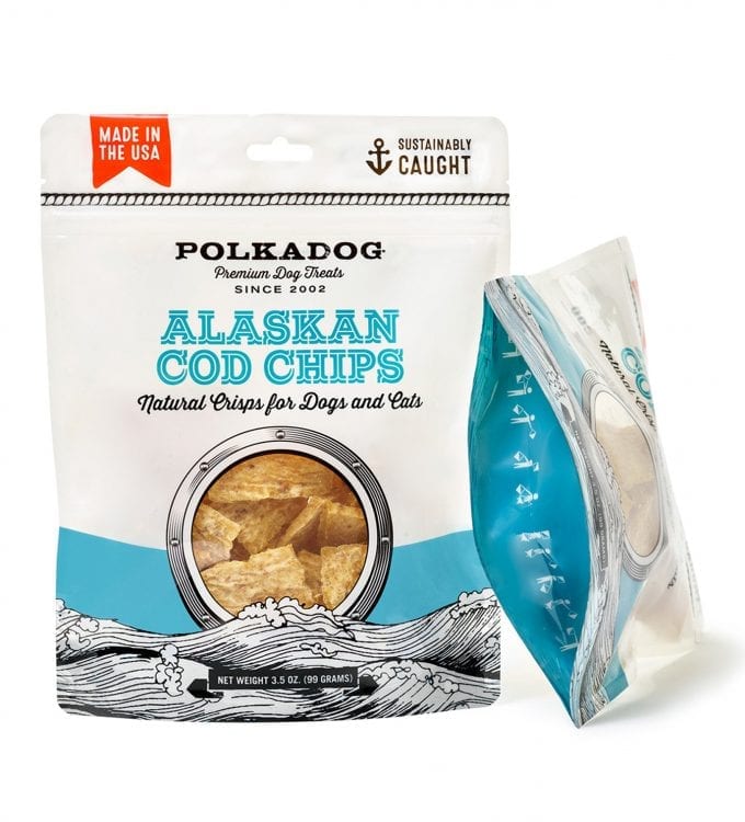 Alaskan Cod Chips Dog Treats