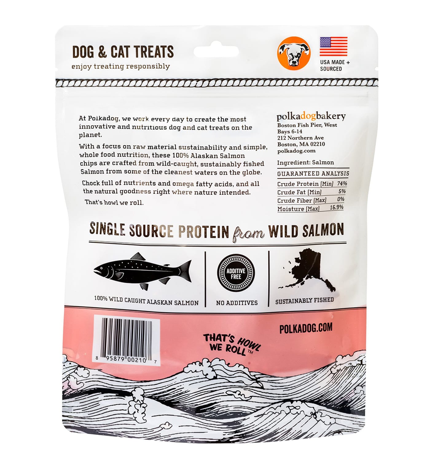 Alaskan Salmon Chips Dog & Cat Treats