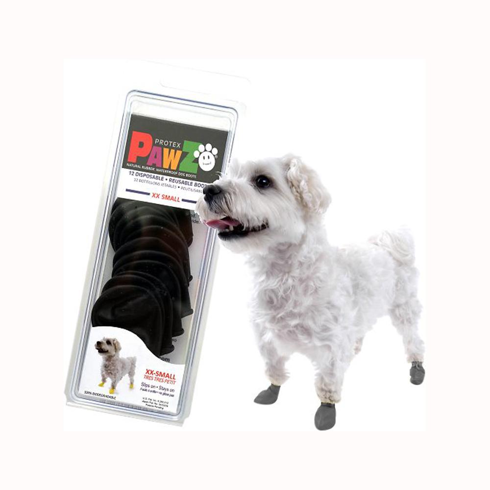 Pawz - Dog Rubber Boots Black