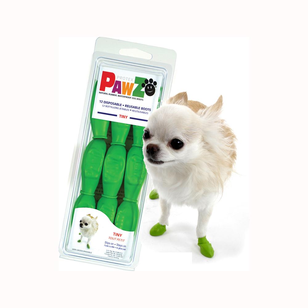 Pawz - Dog Rubber Boots Green