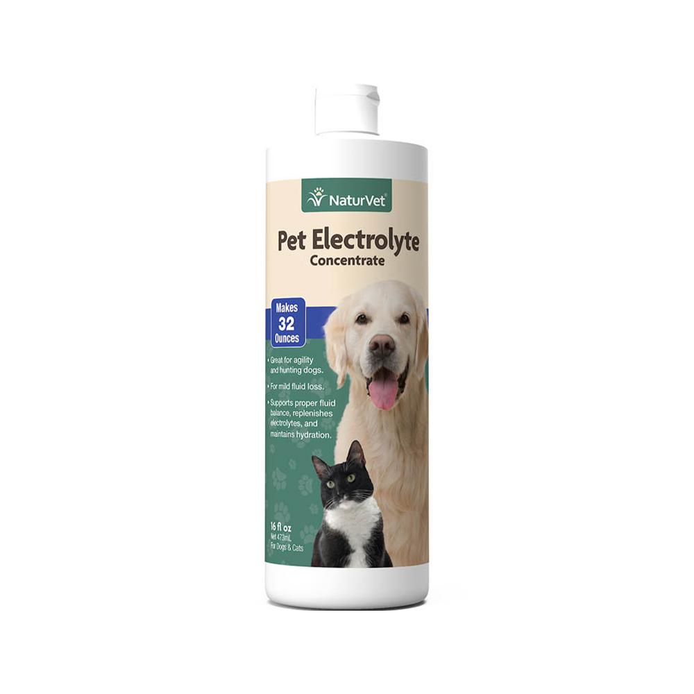 NaturVet - Pet Electrolyte Concentrate for Dogs & Cats 16 oz