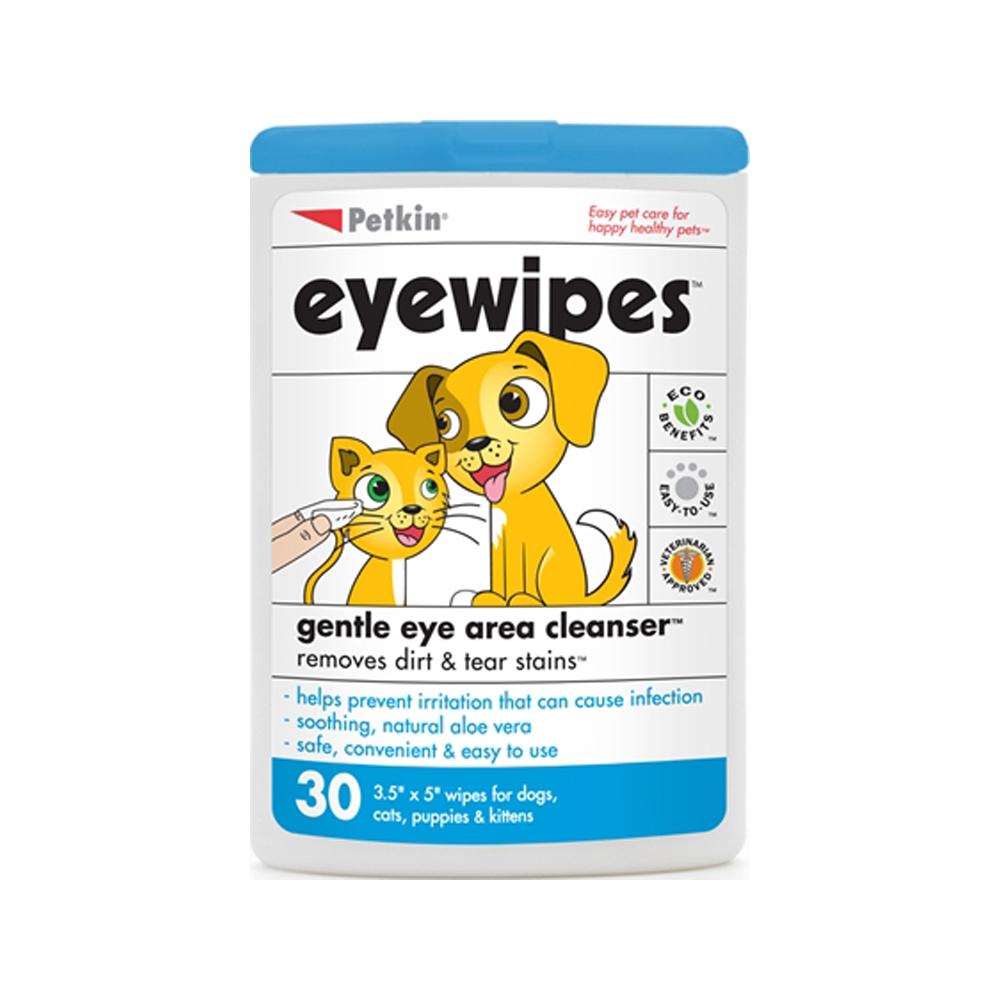 Petkin - Petkin Eye Wipes for Dogs & Cats 30 pcs