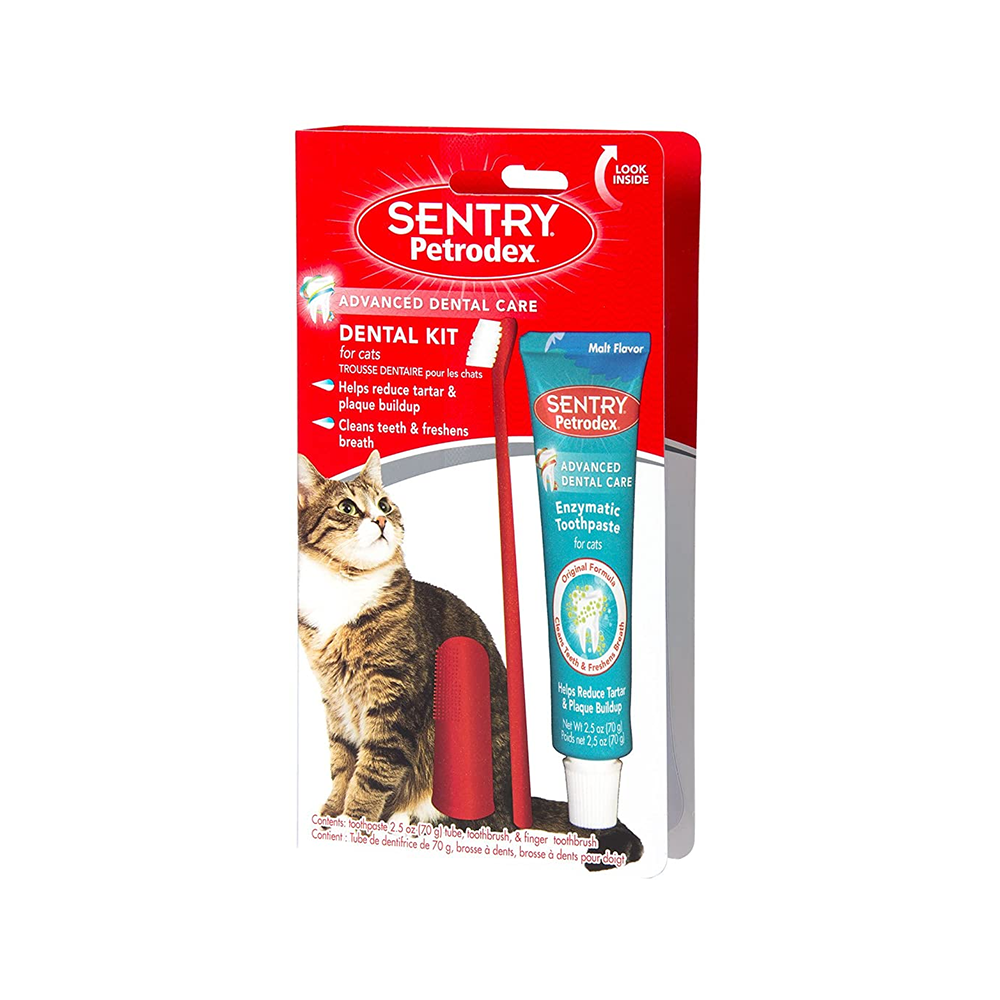 Petrodex - Malt Flavour 3 in 1 Cat Dental Kit Default Title