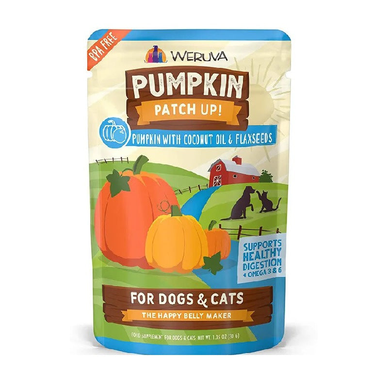Pumpkin with Coconut Oil & Flaxseeds Dogs & Cats Pouch