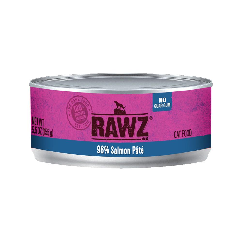 RAWZ - 96% Salmon Pate Cat Can 5.5 oz