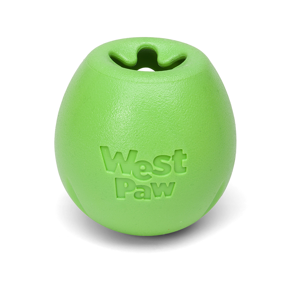 West Paw - Rumbl Dog Treat Toy Green