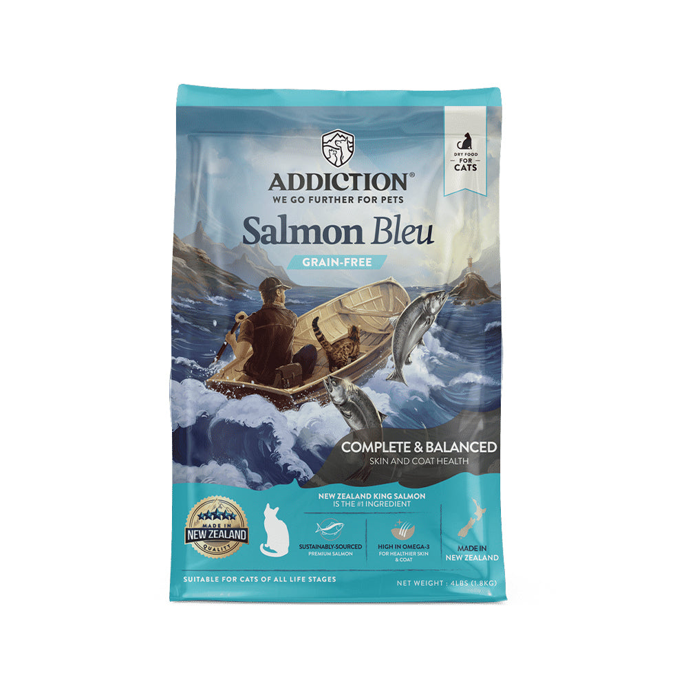 Salmon Bleu Cat Dry Food