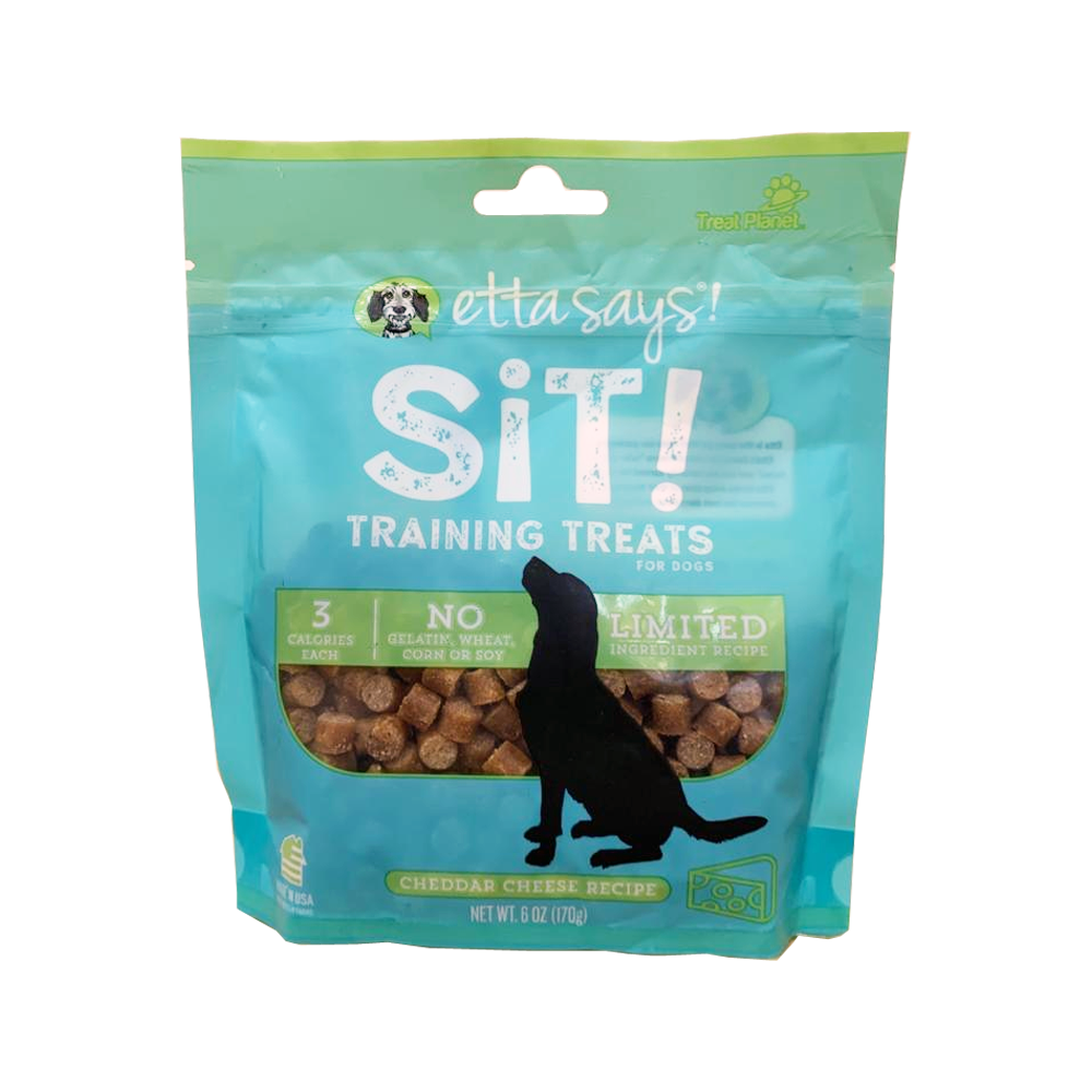 Etta says - Sit! Cheddar Cheese Dog Training Treats 6 oz