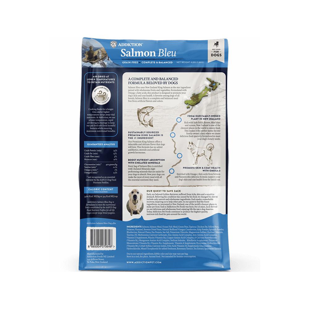 Addiction - Salmon Bleu Grain - Free Dog Dry Food 