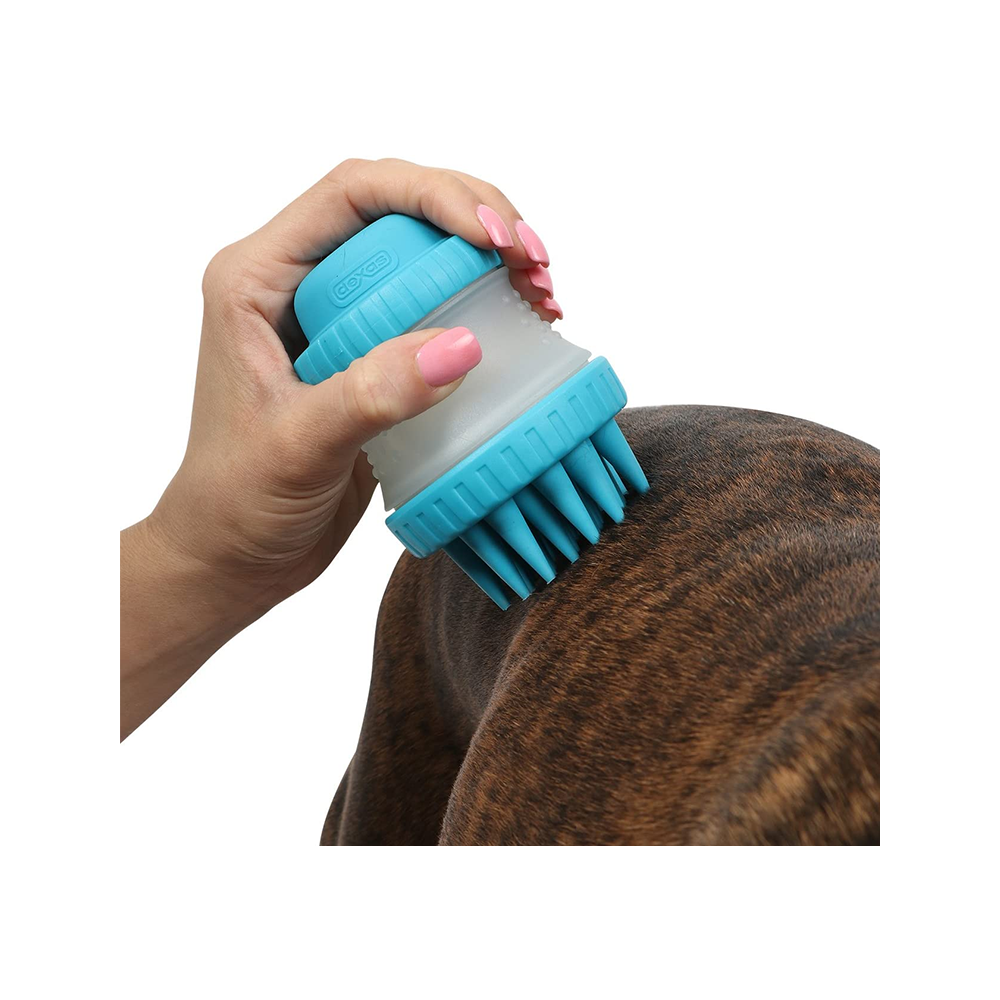 Dexas - ScrubBuster Silcone Dog Washing Brush 