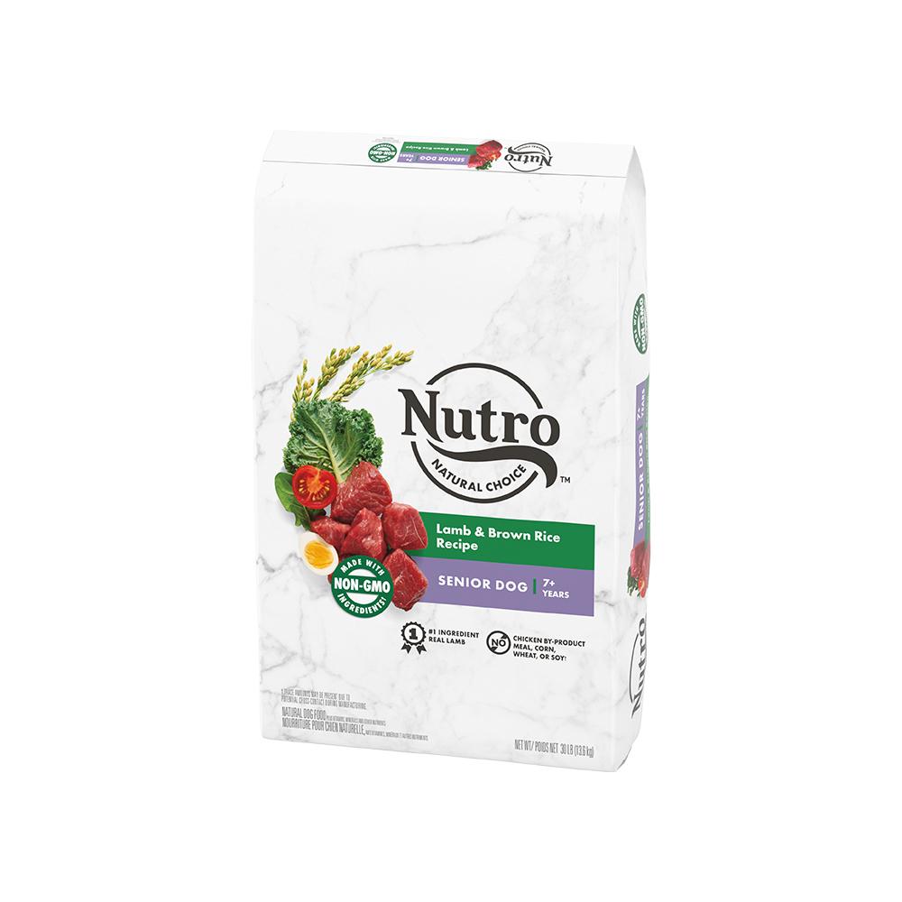 Nutro - Senior Lamb & Brown Rice Dog Dry Food 30 lb