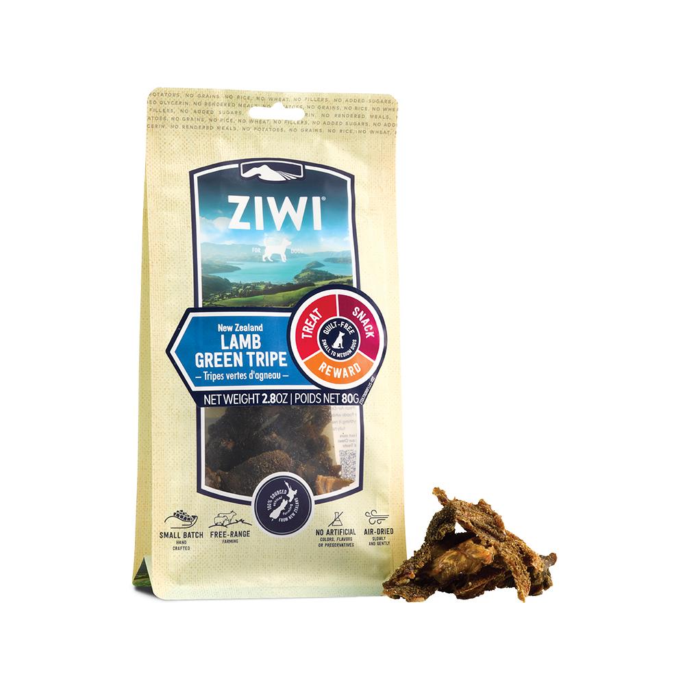 ZiwiPeak - Gently Air Dried Lamb Tripe Dog Treats 80 g