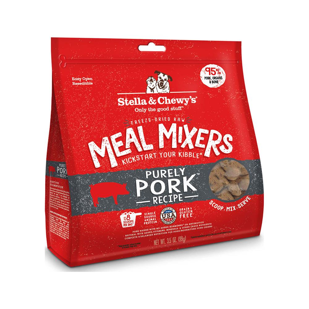 Stella & Chewy's - Freeze Dried Raw Pork Dog Meal Mixers 18 oz