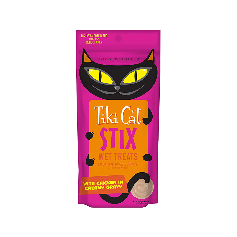 Tiki Pets - Stix Chicken Mousse Cat Treat 6 pcs