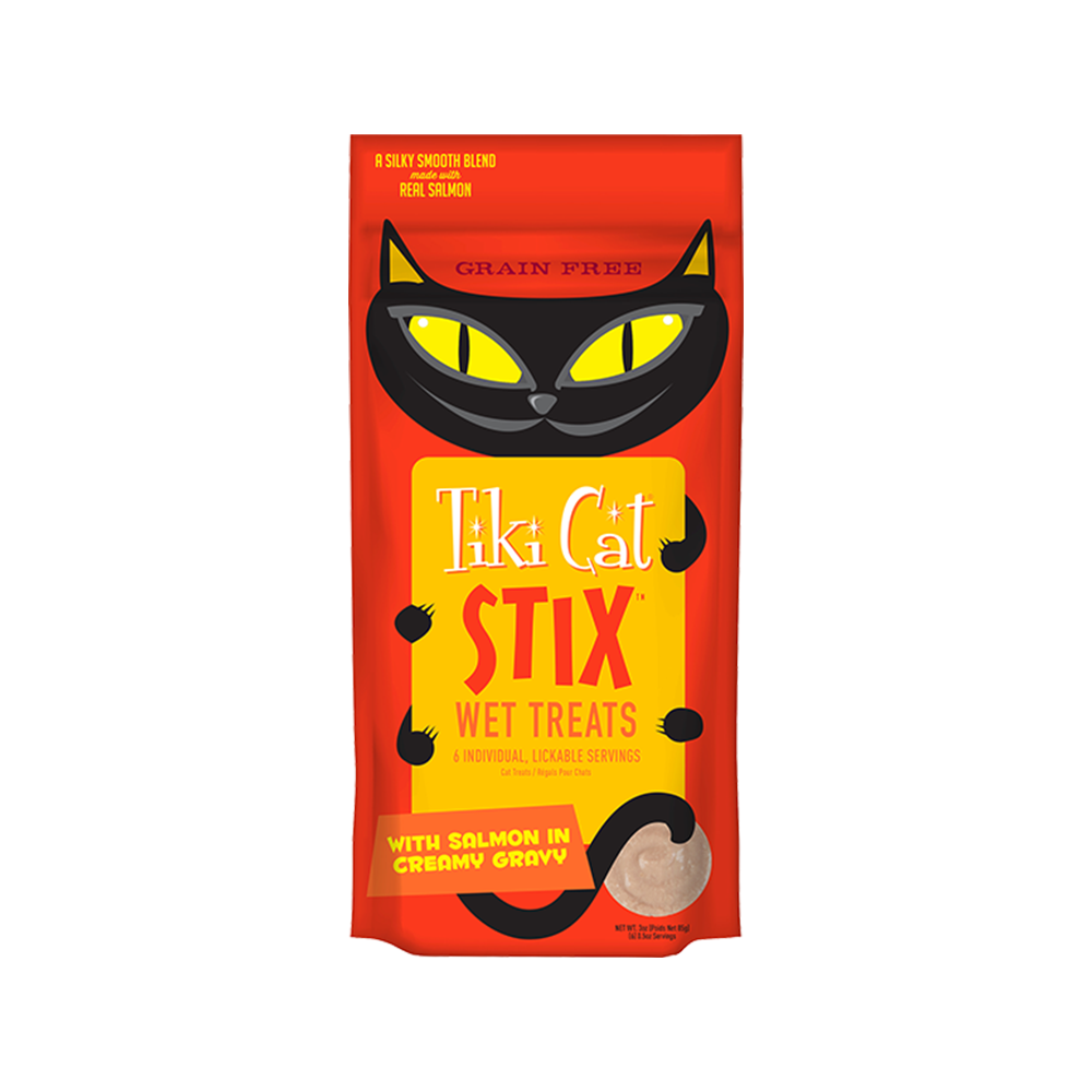 Tiki Pets - Stix Salmon Mousse Cat Treat 6 pcs