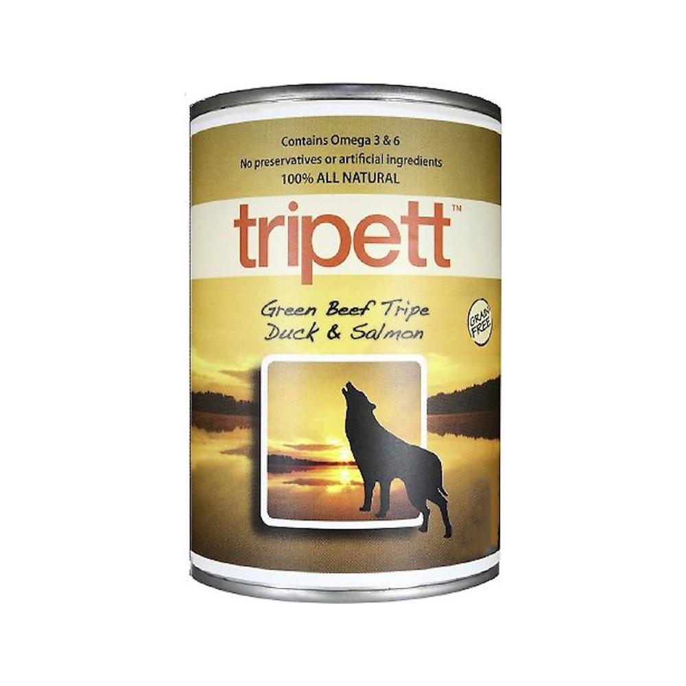 PetKind - Tripett Green Beef Tripe, Duck & Salmon Dog Can 13 oz
