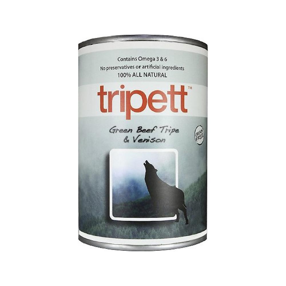 PetKind - Tripett Green Beef Tripe & Venison Dog Can 12.8 oz